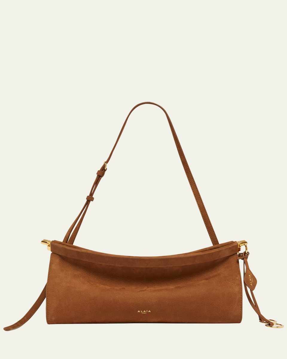 Le Click Medium Shoulder Bag in Leather